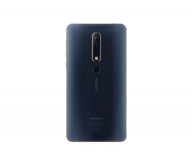 Nokia 6.1 Dual SIM granatowo-złoty - 424512 - zdjęcie 2